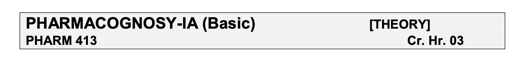 8-PHARMACOGNOSY-IA (Basic) [THEORY]